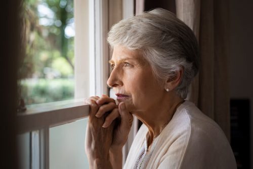 bigstock-Depressed-senior-woman-at-home-259489585