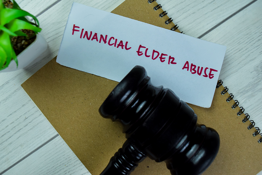 How to prove financial elder abuse